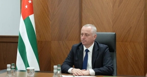 Аԥсны Аҳәынҭқарра Ахада Бадра Гәынба Урыстәыла Ахада Владимир Путин имшира идиныҳәалеит